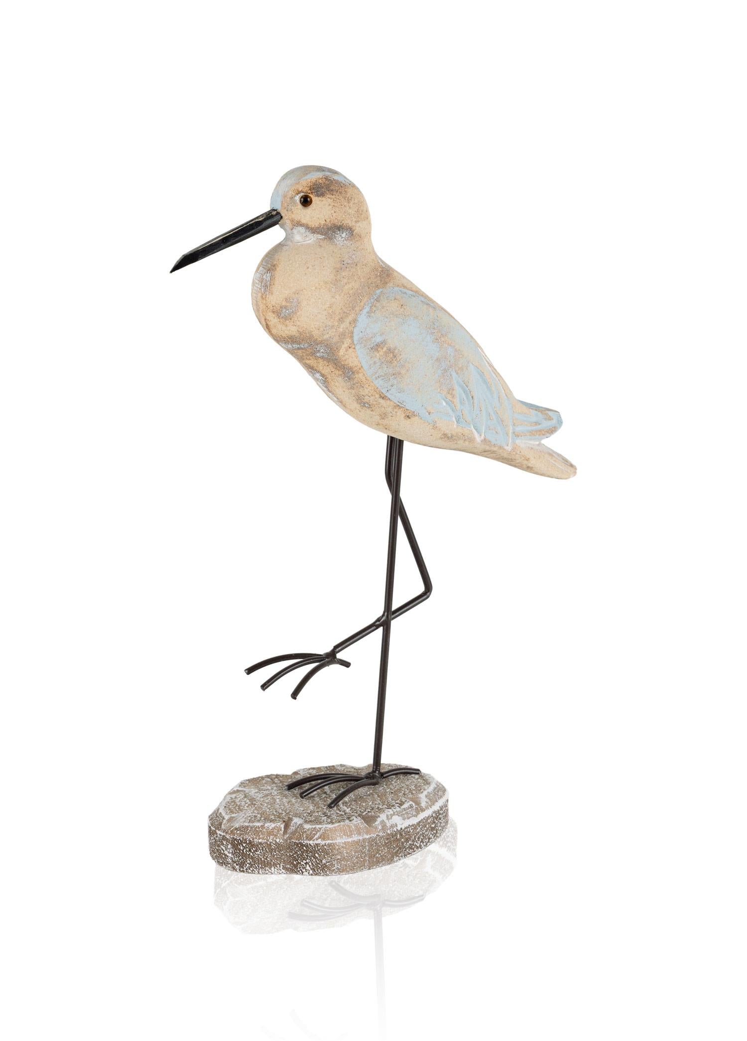 Retro Marin Coastal Deniz Kuşu Figürlü Obje 30 Cm