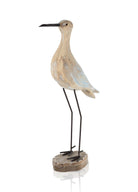 Retro Marin Coastal Deniz Kuşu Figürlü Obje 37 Cm