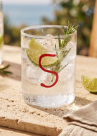 Cam Su Bardaği -S- Kırmızı 420 Ml