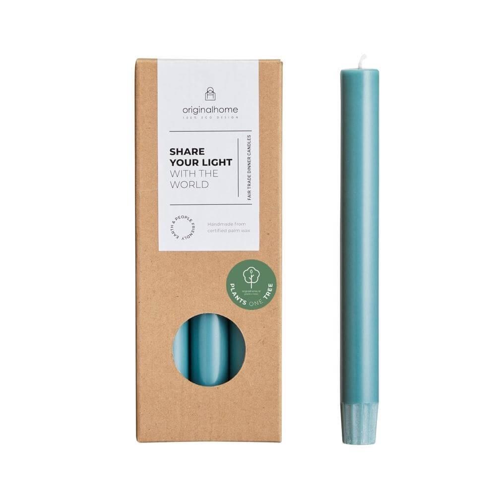 Şamdan Mumu Sea Green 20 Cm