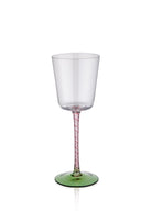 Şarap Kadehi Pembe Yeşil 300 Ml