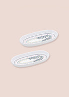Spring Oval Servis Tabağı 2Li 17 Cm