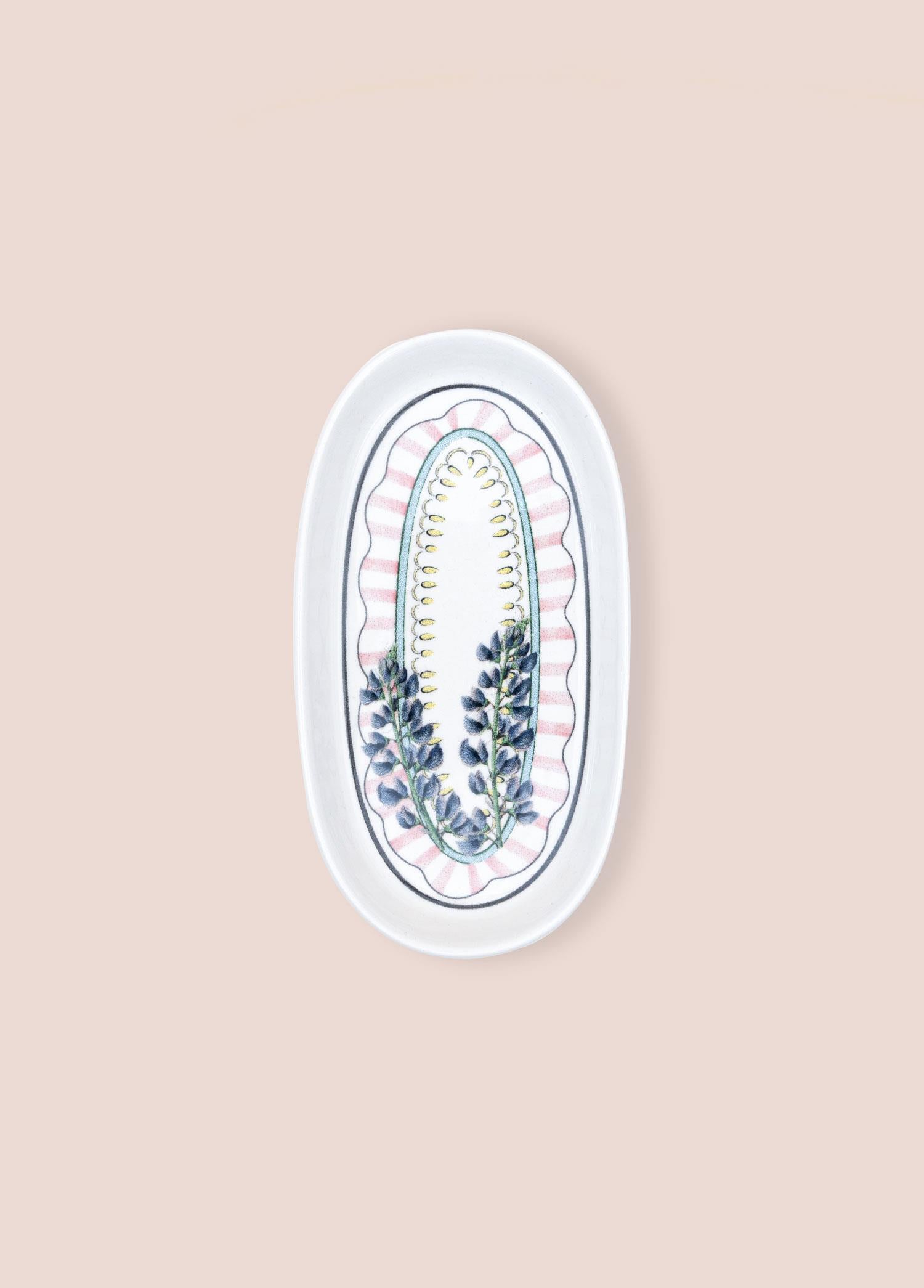 Spring Oval Servis Tabağı 2Li 17 Cm
