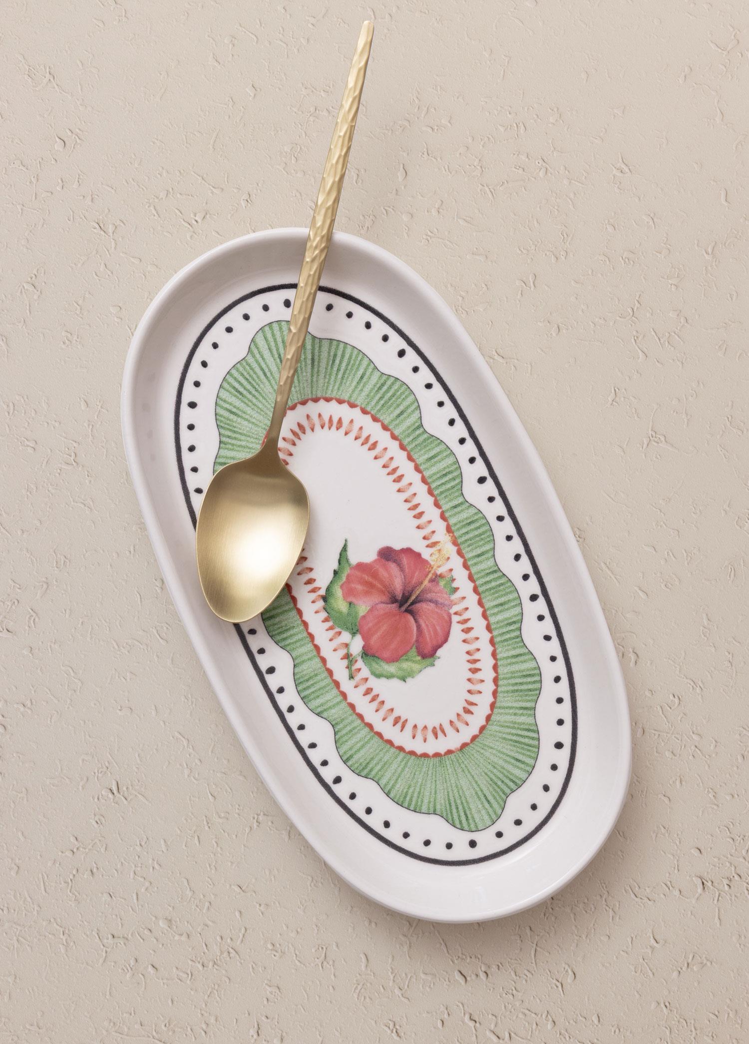 Spring Oval Servis Tabağı 2Li 23 Cm