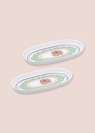 Spring Oval Servis Tabağı 2Li 23 Cm