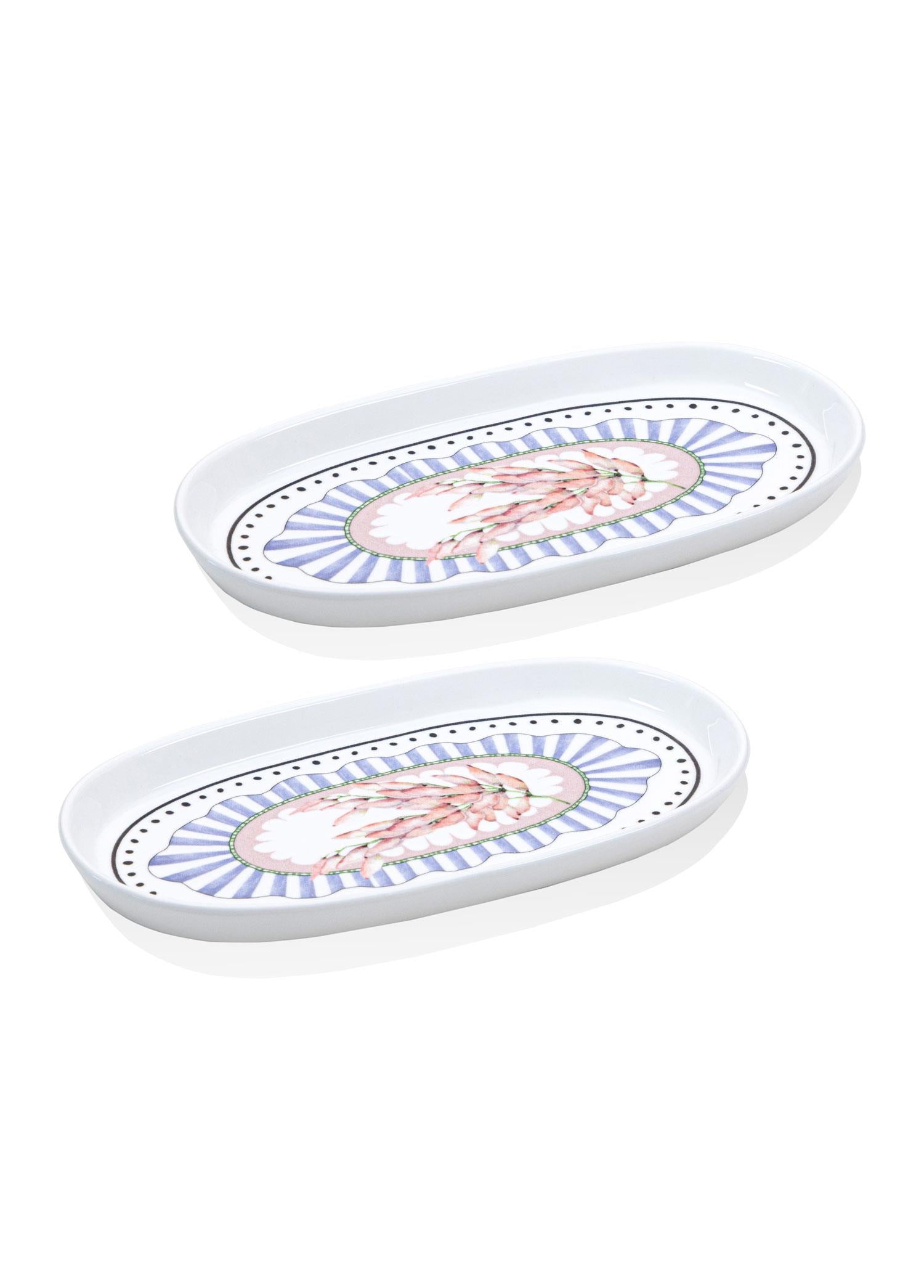 Spring Oval Servis Tabağı 2Li 29 Cm