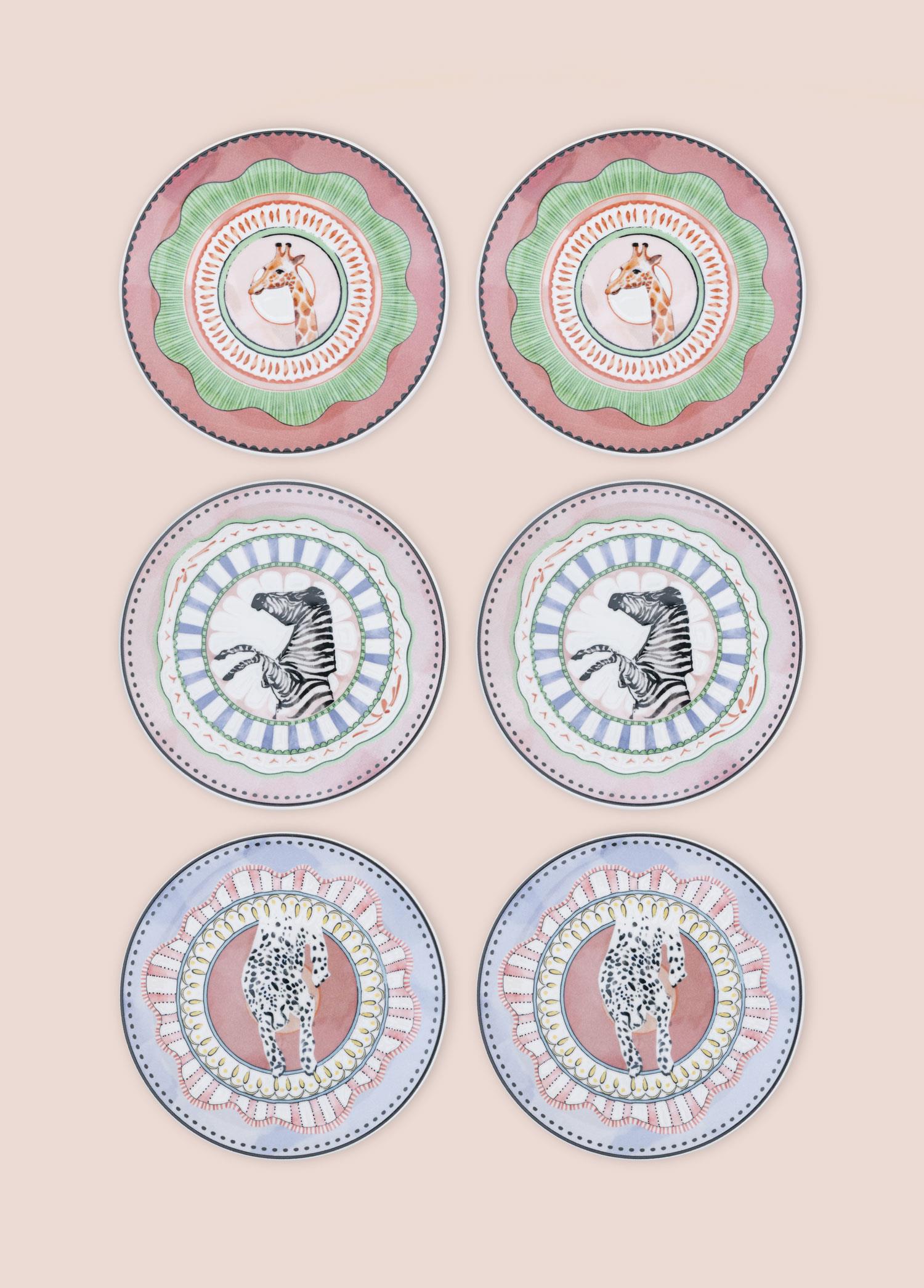 Spring Pasta Tabağı 6Lı Set 19 Cm Spr0001