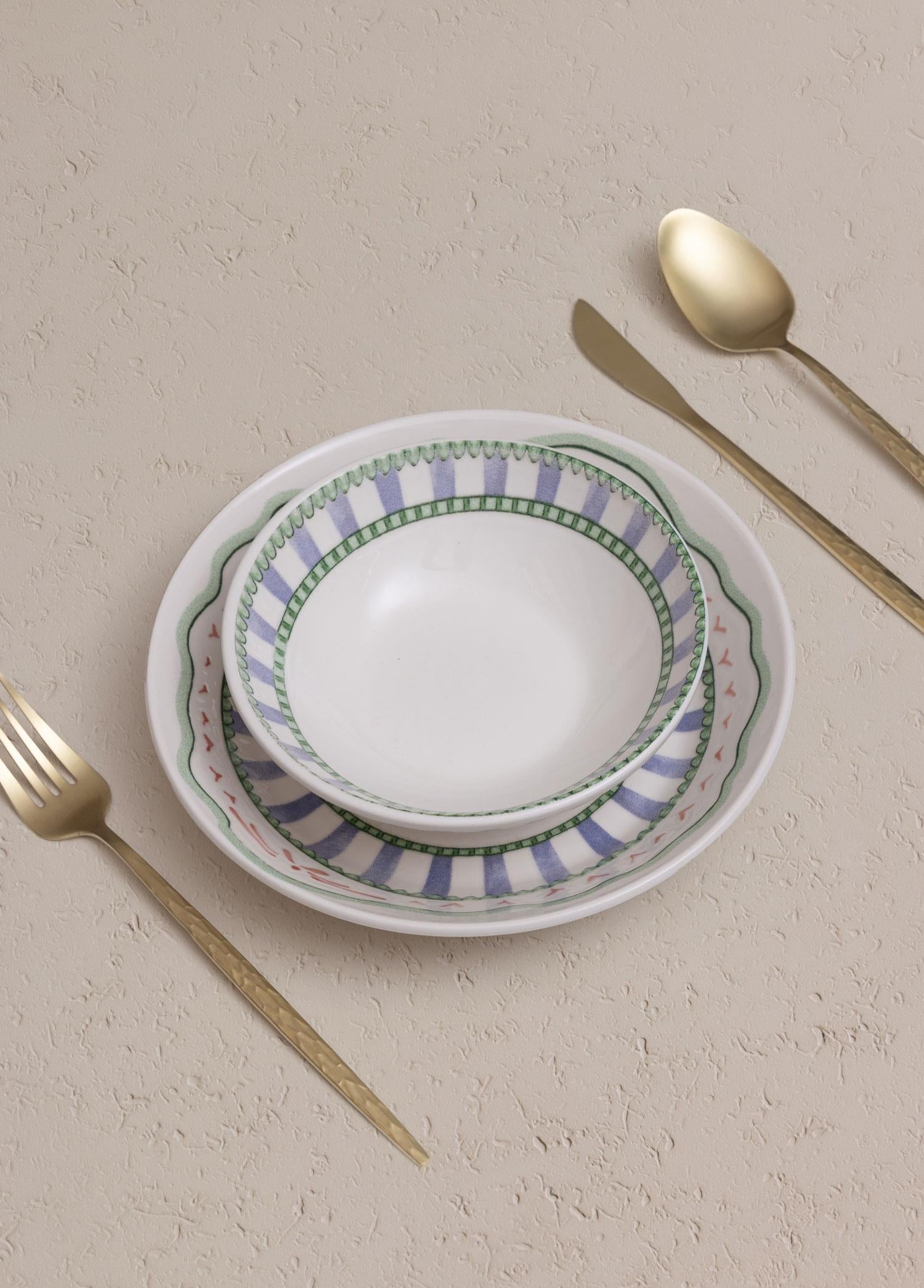 Spring Yemek Tabağı 6Lı Set 20 Cm