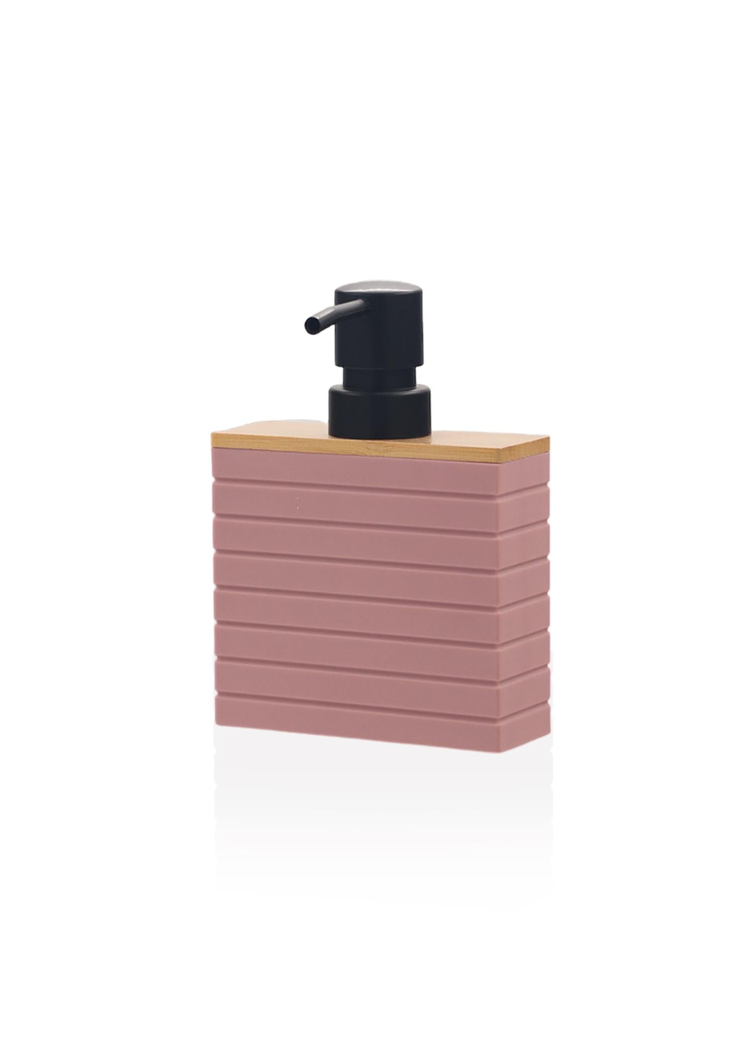 Stripe Sıvı Sabunluk Pembe
