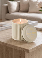 Calm Peony Blush Kokulu Krem Kapaklı Mum 830 Gr 12