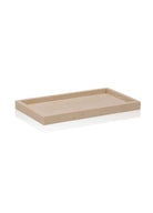 Travertine Banyo Tepsisi Bej 28X16X3 Cm