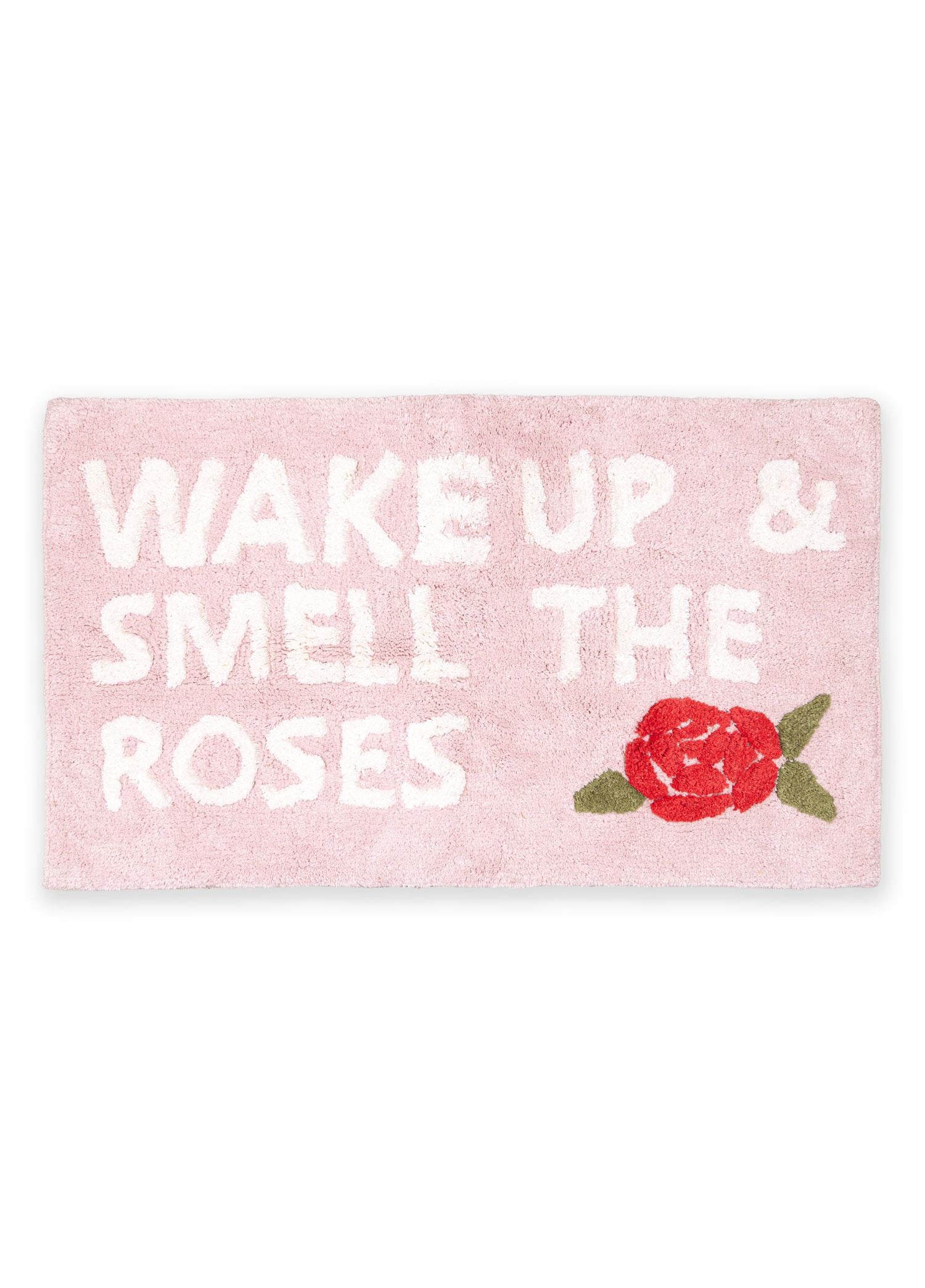 Wake Up And Smell The Roses Banyo Paspası 60X100Cm