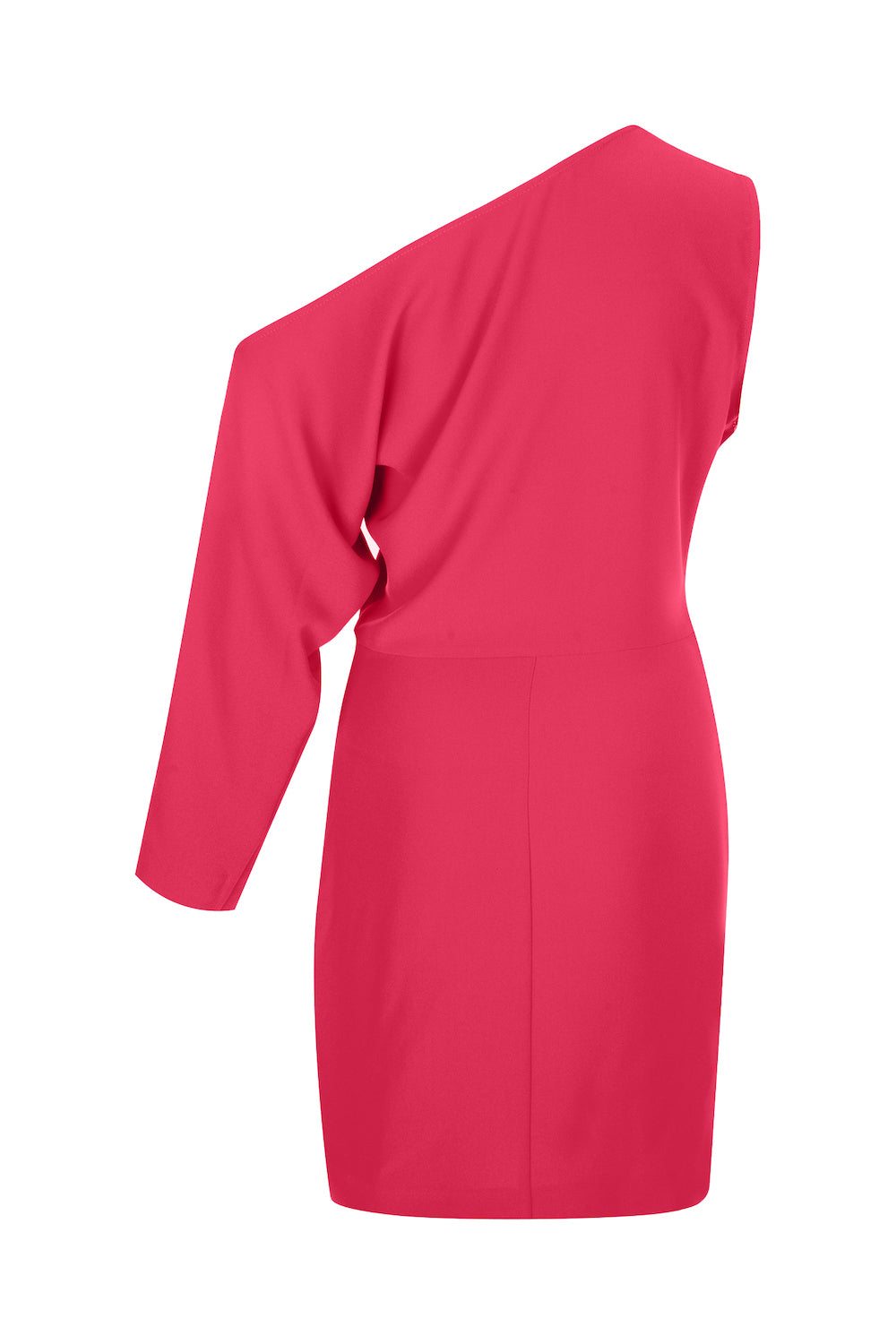 The Molc-AMBER ELBİSE/ FUŞYA-Elbise-2-Milagron.com