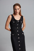 The Molc-Danielle Elbise Siyah-Elbise-2-Milagron.com