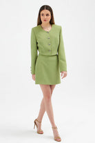 The Molc-Elise Etek Yeşil-Etek-2-Milagron.com