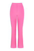 The Molc-Jill Pantolon - Pembe-Kumaş Pantolon-1-Milagron.com