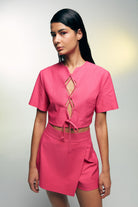 The Molc-Juliette Üst Pembe-Bluz-2-Milagron.com