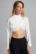 The Molc-NOVA BLUZ / BEYAZ-Bluz-2-Milagron.com