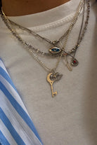 The Pheia-Ay Anahtar Kolye Ucu | 925 Ayar Gümüş-Yüzük-2-Milagron.com