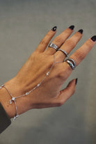 The Pheia-Damla Taş Şahmeran | 925 Ayar Gümüş-Bileklik-1-Milagron.com