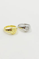 The Pheia-Güneş Minimal Serçe Parmak Yüzüğü | 925 Ayar Gümüş-Yüzük-1-Milagron.com