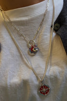 The Pheia-Halka Kilitli Link Zincir | 925 Ayar Gümüş-Kolye-1-Milagron.com