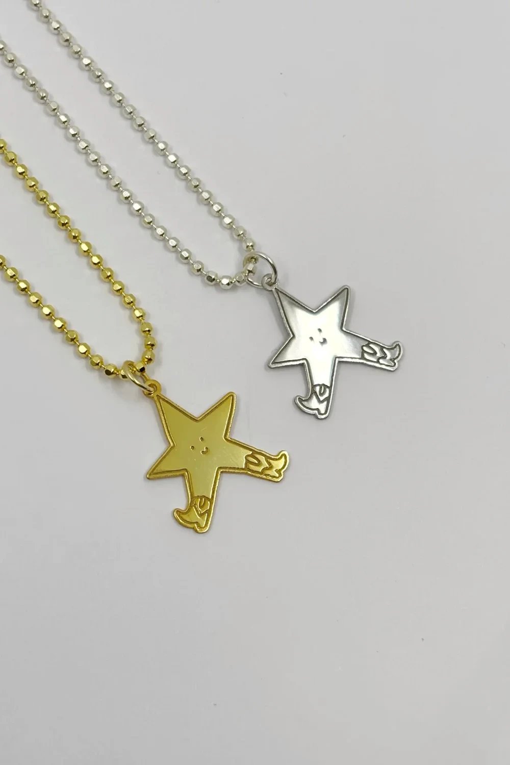 The Pheia-Kovboy Yıldız Kolye | 925 Ayar Gümüş-Kolye-1-Milagron.com