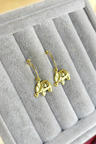 The Pheia-Nostaljik Telkari Fil Küpe | 925 Ayar Gümüş-Küpe-1-Milagron.com