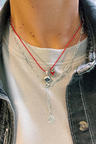 The Pheia-Spiral Güneş Link Zincir Kolye | 925 Ayar Gümüş-Kolye-1-Milagron.com