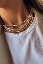 The Pheia-Top Top Kolye 2,5 Mm | 925 Ayar Gümüş-Kolye-1-Milagron.com