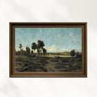 Théodore Rousseau - Montmartre Ovası Manzarası