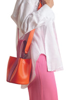 Thestance.co-Rico - Turuncu & Pembe-Omuz Çantası-4-Milagron.com