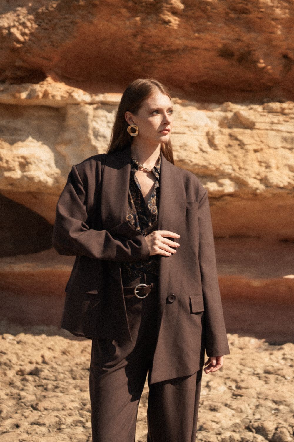 Arya Jacket - Brown - 0