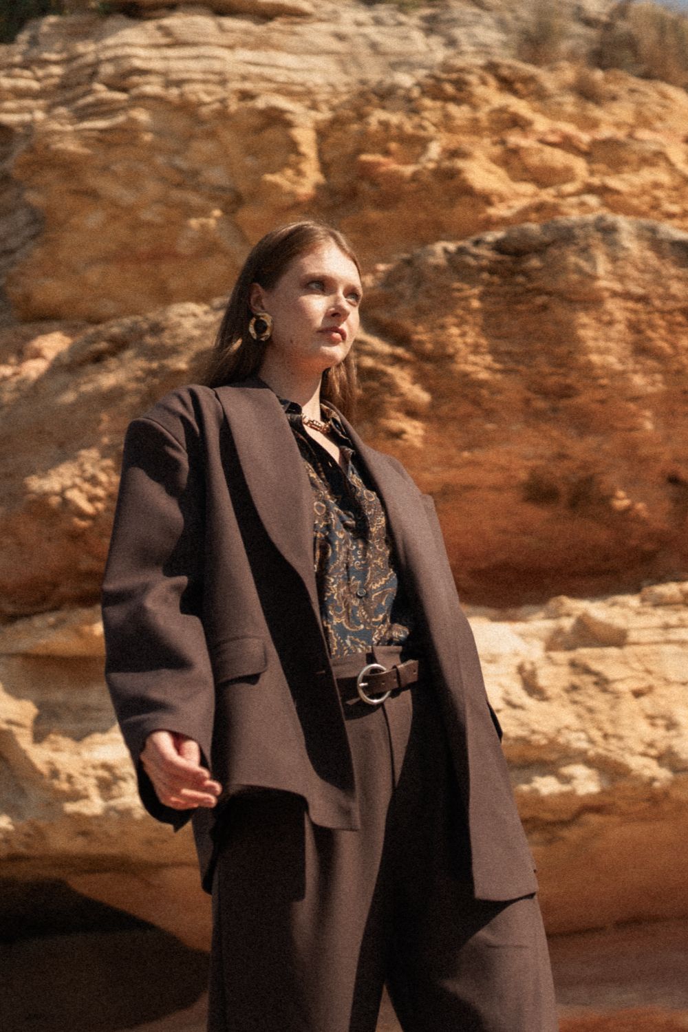 Arya Jacket - Brown - 1