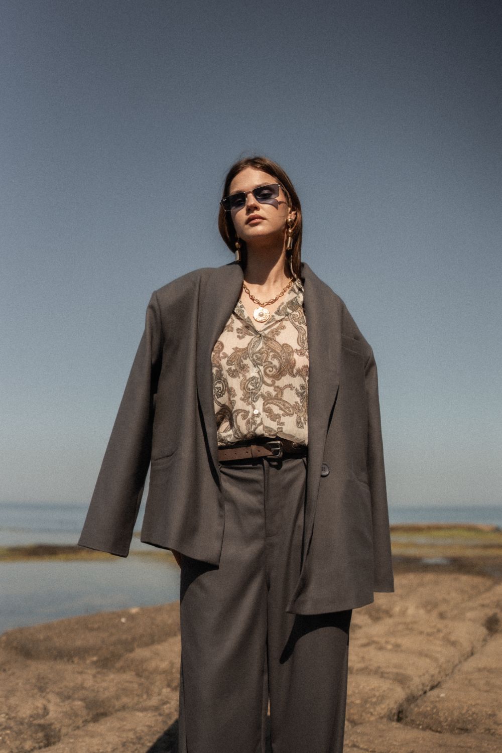 Arya Jacket - Gray - 2