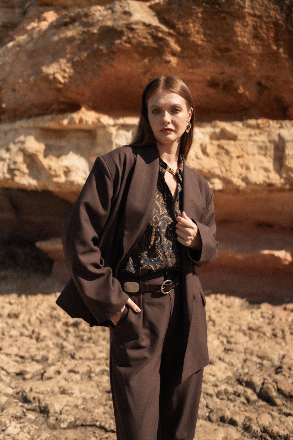 Arya Pantolon - Brown - 0