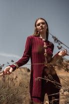 Charlotte Set - Burgundy - 0