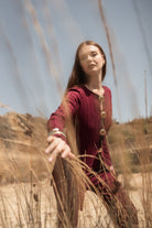 Charlotte Set - Burgundy - 3