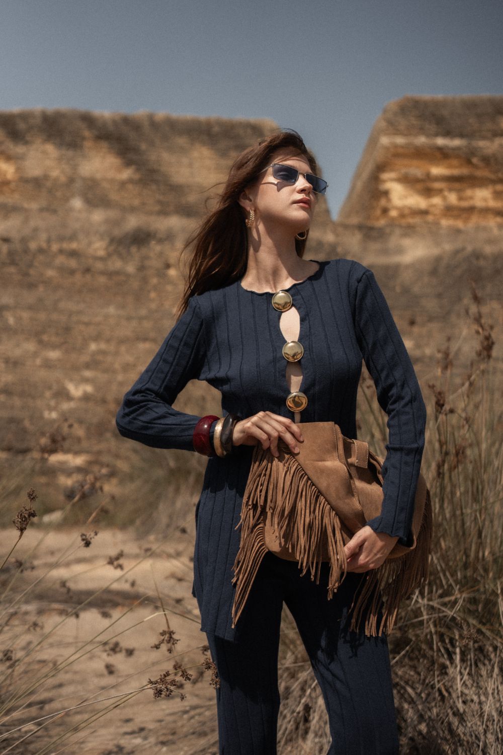 Charlotte Set - Navy - 3