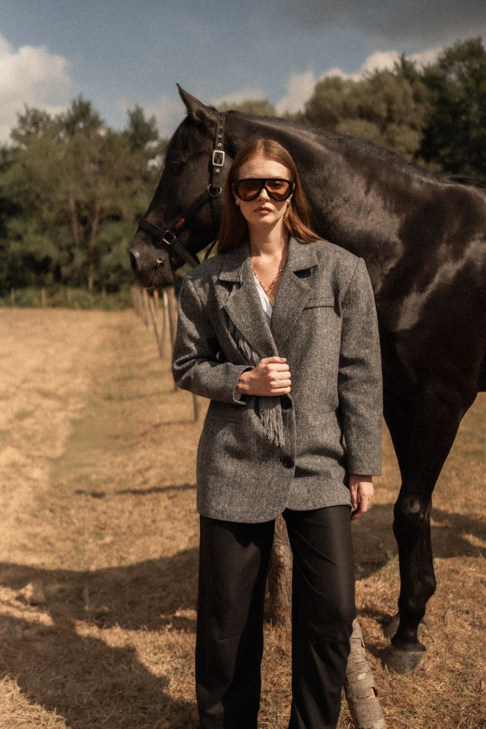 Liza Jacket - Gingham - 2