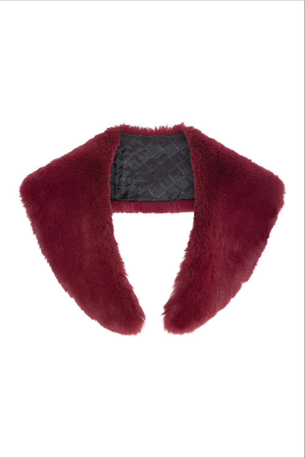 Mia Fur - Burgundy - 1