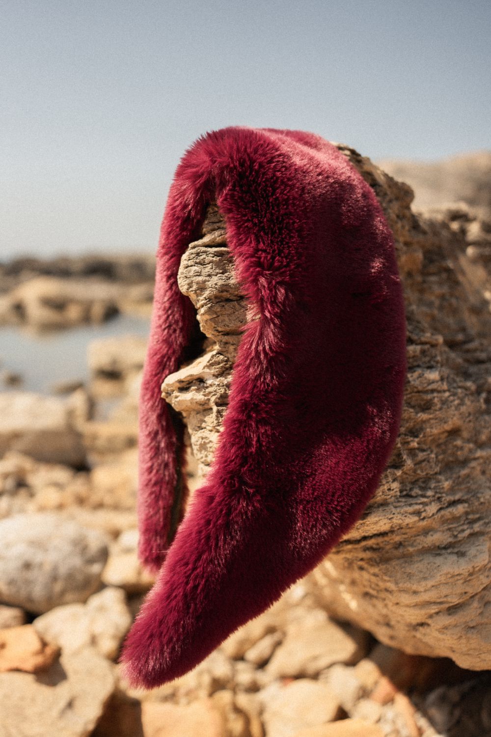 Mia Fur - Burgundy - 2