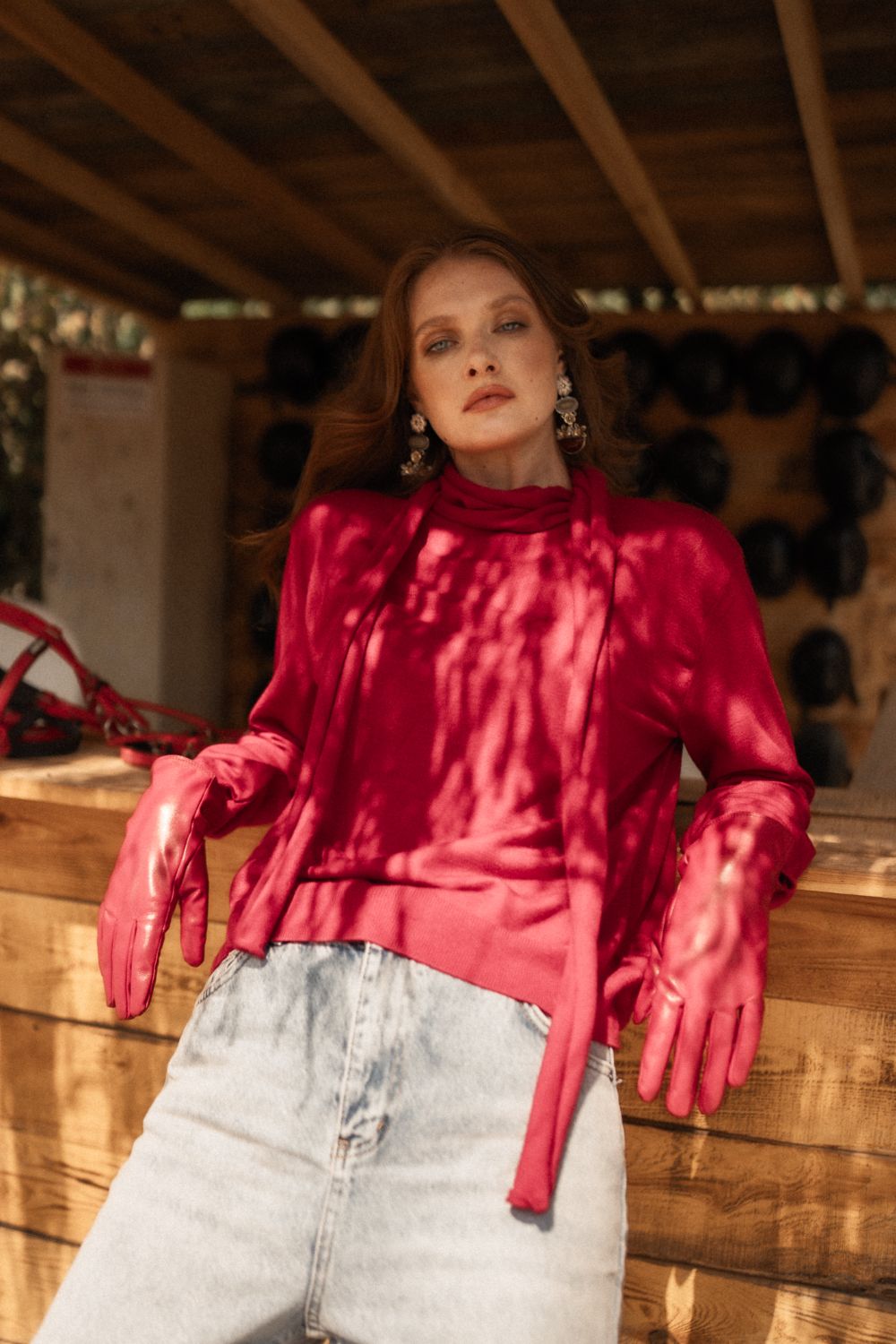 Miranda Sweater - Red - 0