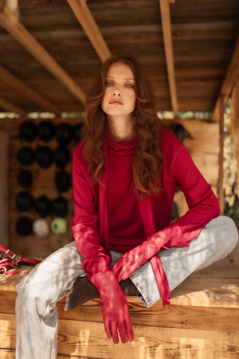 Miranda Sweater - Red - 1