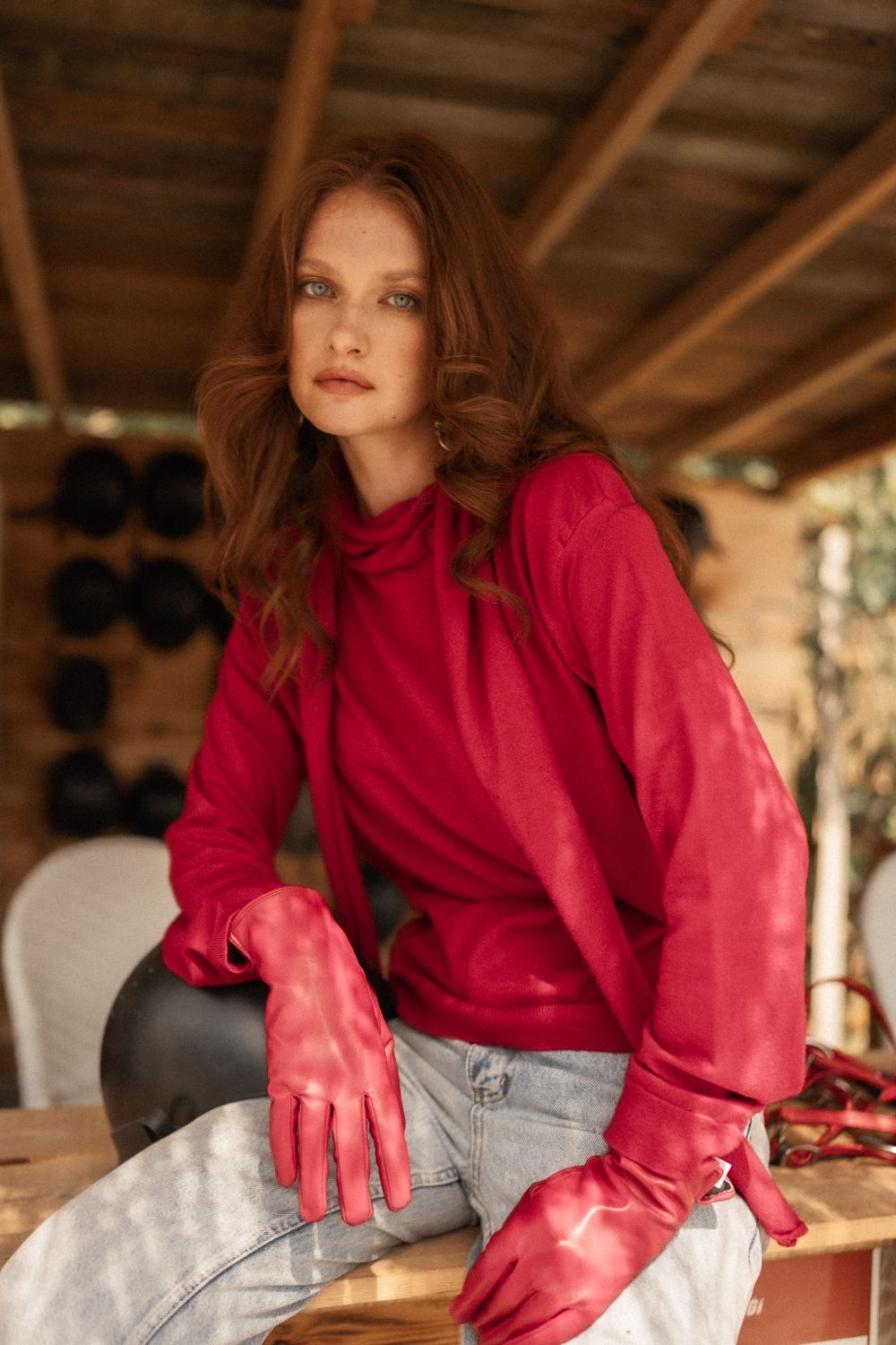 Miranda Sweater - Red - 2