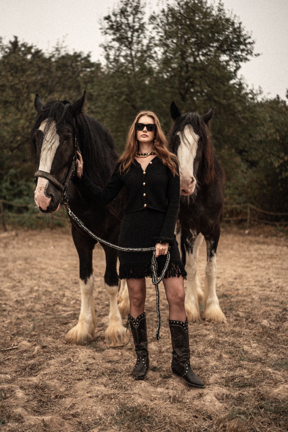 Samantha Cardigan - Black - 2