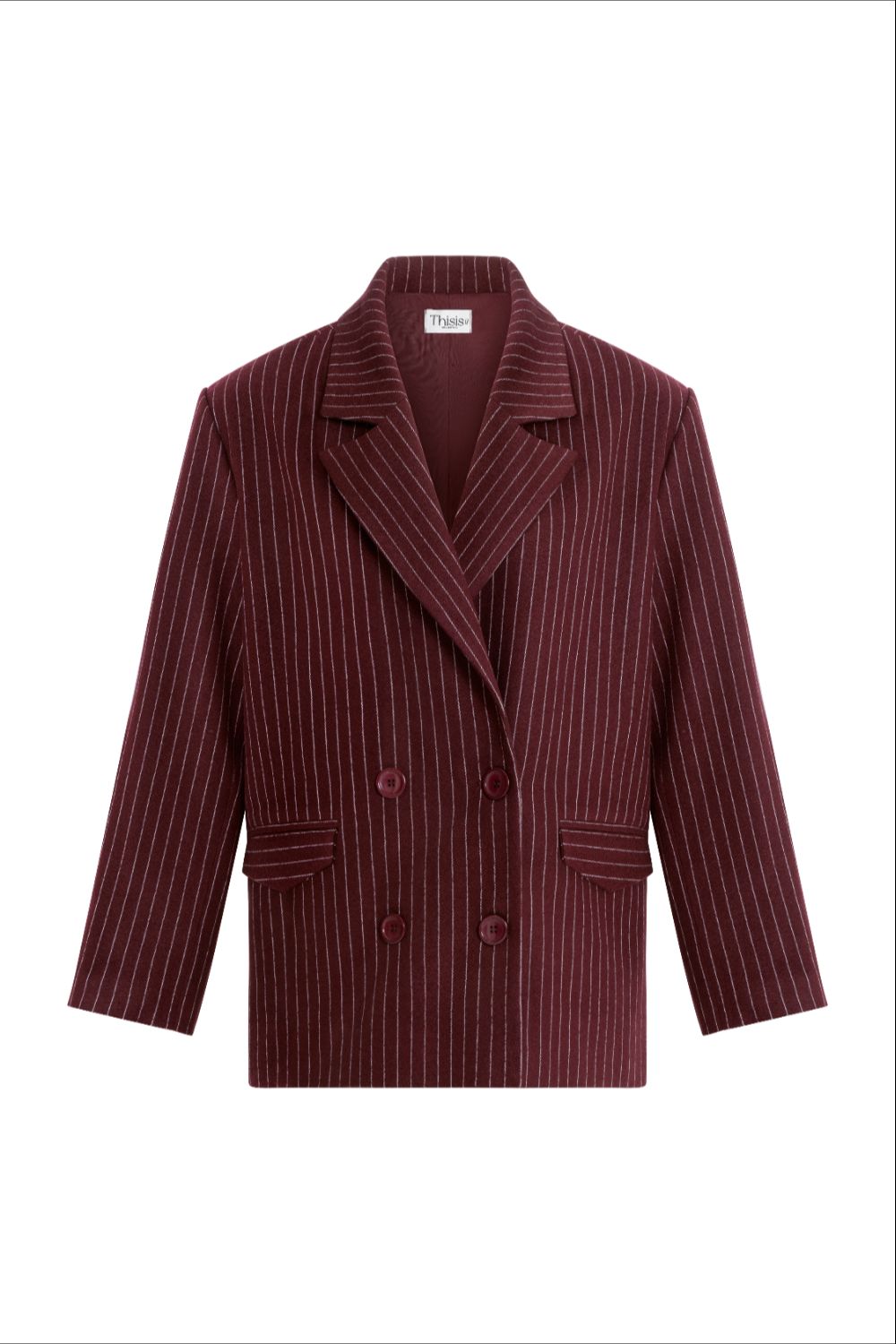 Sansa Jacket - Burgundy - 3