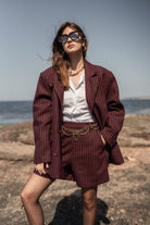 Sansa Short - Burgundy - 0