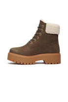 Timberland-Stone Street Mid Warm Su Geçirmez Koyu Kahverengi Bot-Bot-6-Milagron.com
