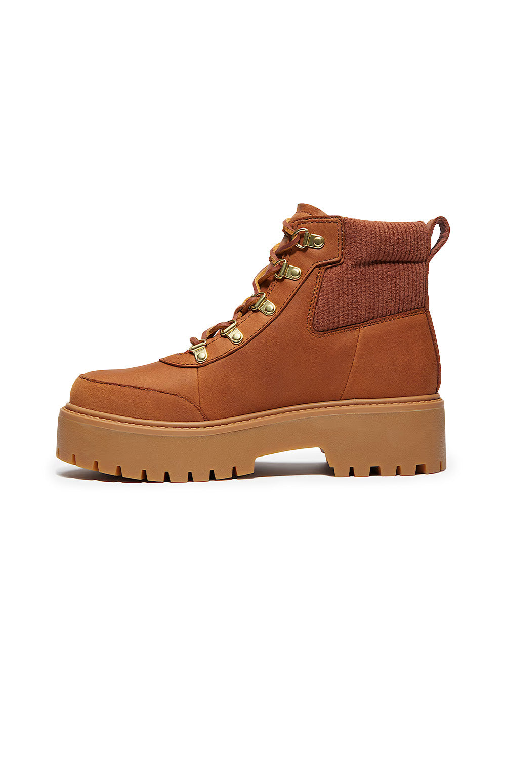 Timberland-Stone Street Platform Mid Lace Kadın Kahverengi Bot-Bot-2-Milagron.com